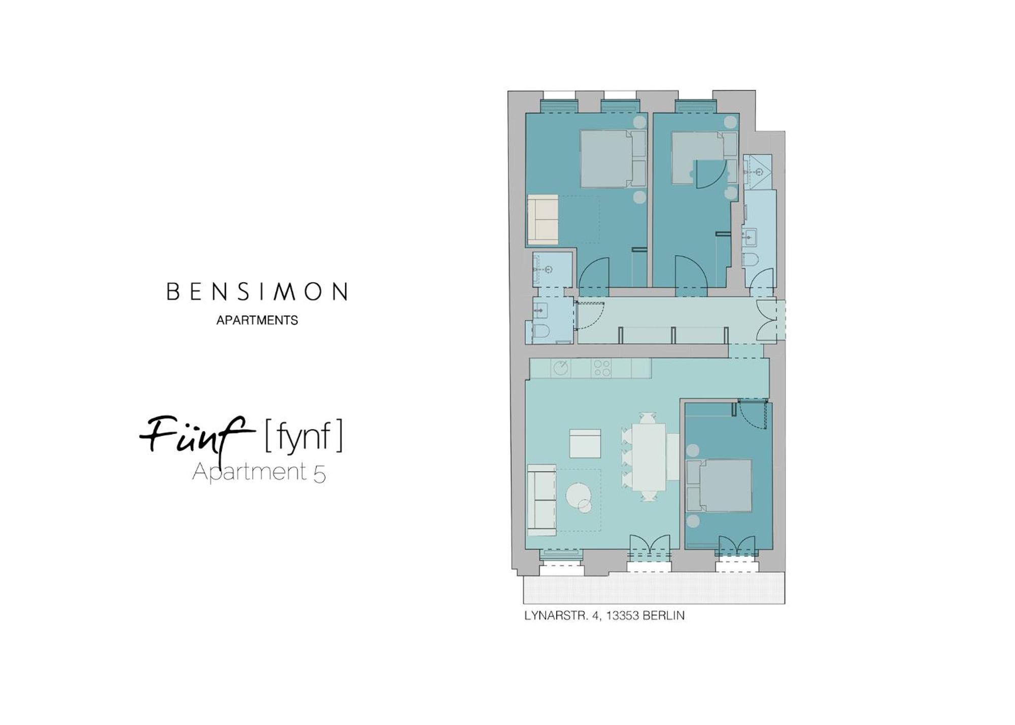 Bensimon Apartments Mitte/Wedding Berlin Pokój zdjęcie